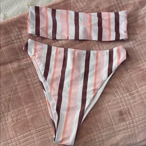 Bandeau Bikini Set
